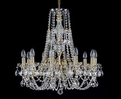 Chandelier with metal arms L187CE
