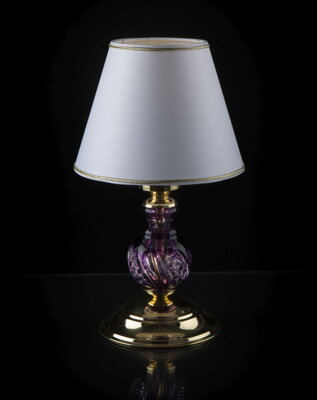 Настольная лампа фиолетового цвета ES624114
