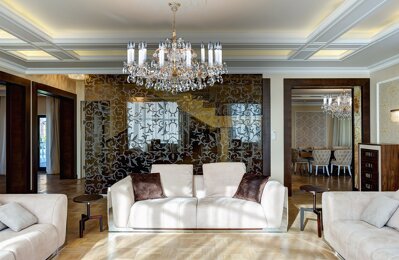 Living Room Crystal Chandeliers L419CE