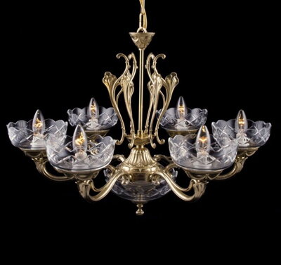 Brass chandelier TX965000006