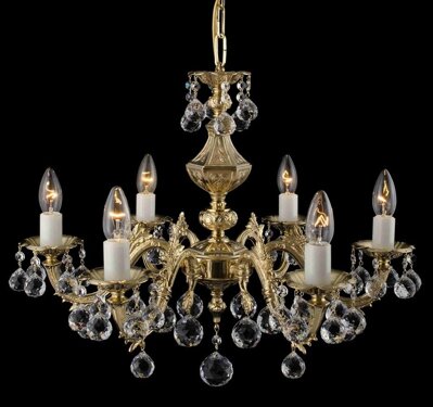 Brass chandelier TX971000006