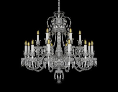 Chandelier crystal luxury EL67612+603AD4