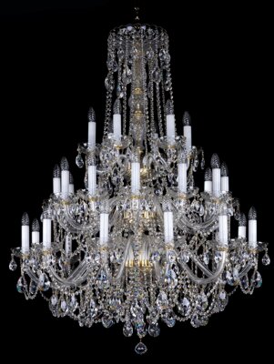 Luxury Crystal Chandelier Large L16413ce, Which Crystal Is Best For Chandelier