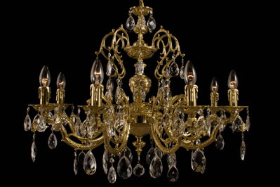 Brass chandelier TX961000008