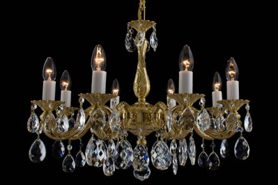 Brass chandelier TX966000008