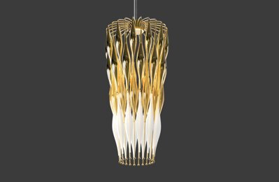 Design pendant light LV035LB yellow