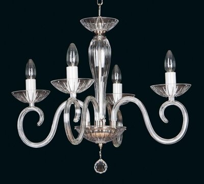 Clear Glass Chandelier EL2244024