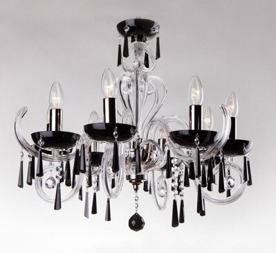 Crystal chandelier black EL42389039