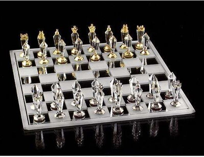 Křišťálové šachy brilliant 110