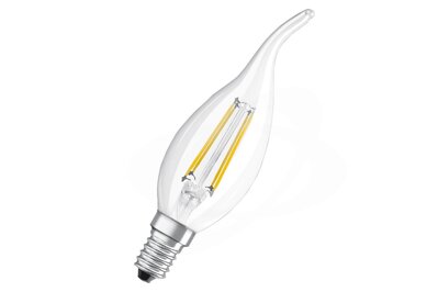 LED žárovka E14 plamínek 4W