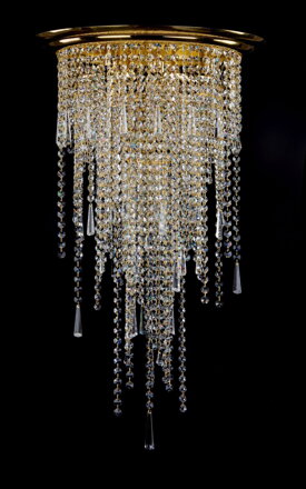 Lámpara de cristal de espiral AL252