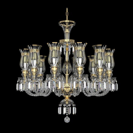 Křišťálový luxusní lustr EL6781203ABT