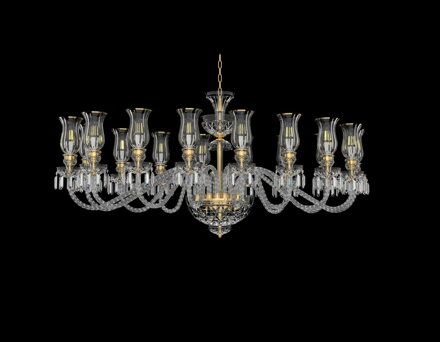 Křišťálový luxusní lustr EL6781603TOVAL