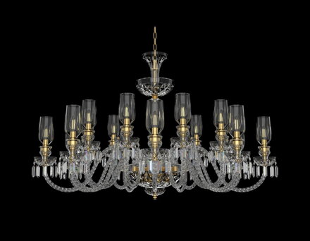 Křišťálový luxusní lustr EL6789+903AB3T