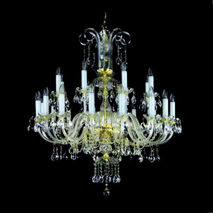 Luster krištáľový veľký L015CLN
