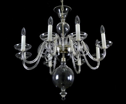 Luster sklenený hladký LW513080100G