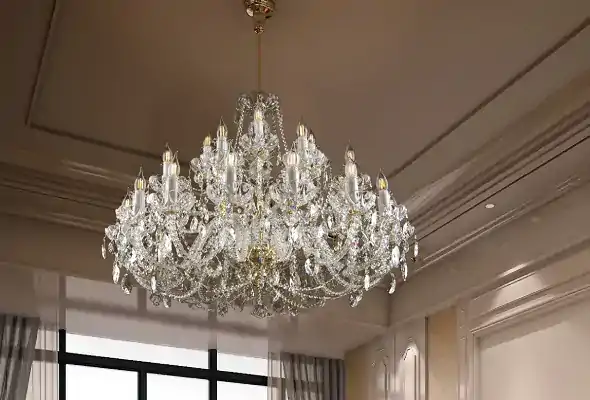 Lámparas de araña de cristal