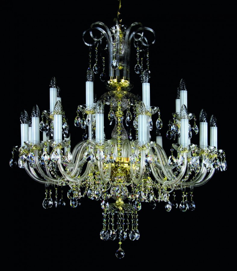 Big crystal chandelier L015CE