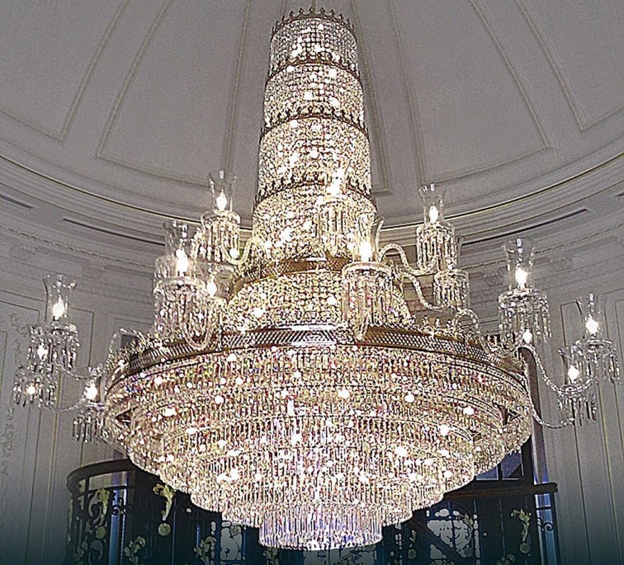 Chandelier crystal large EL74578+2019