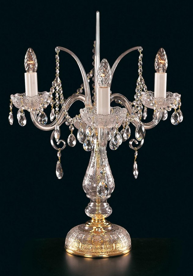 Lámpara de mesa de cristal ES681301