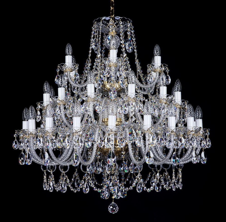 Big crystal chandelier L137CLN