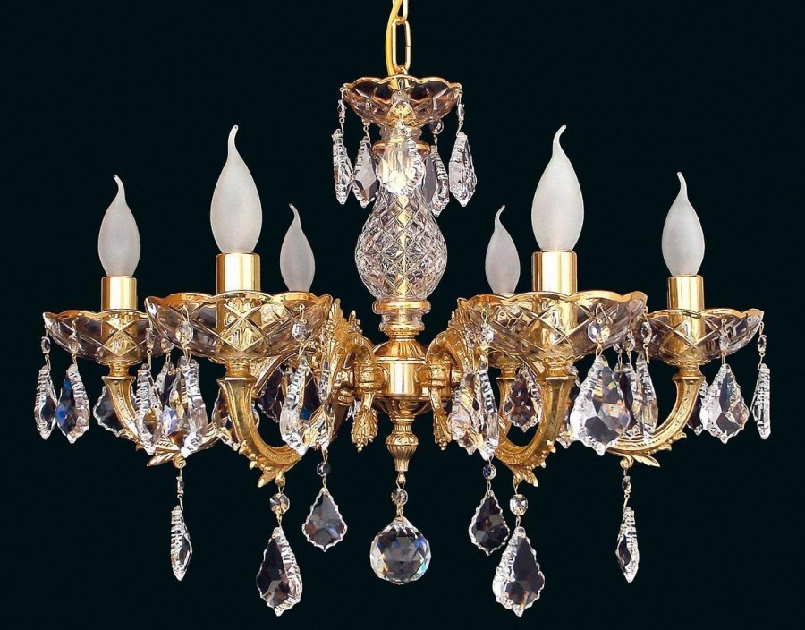 Brass chandelier EL857604