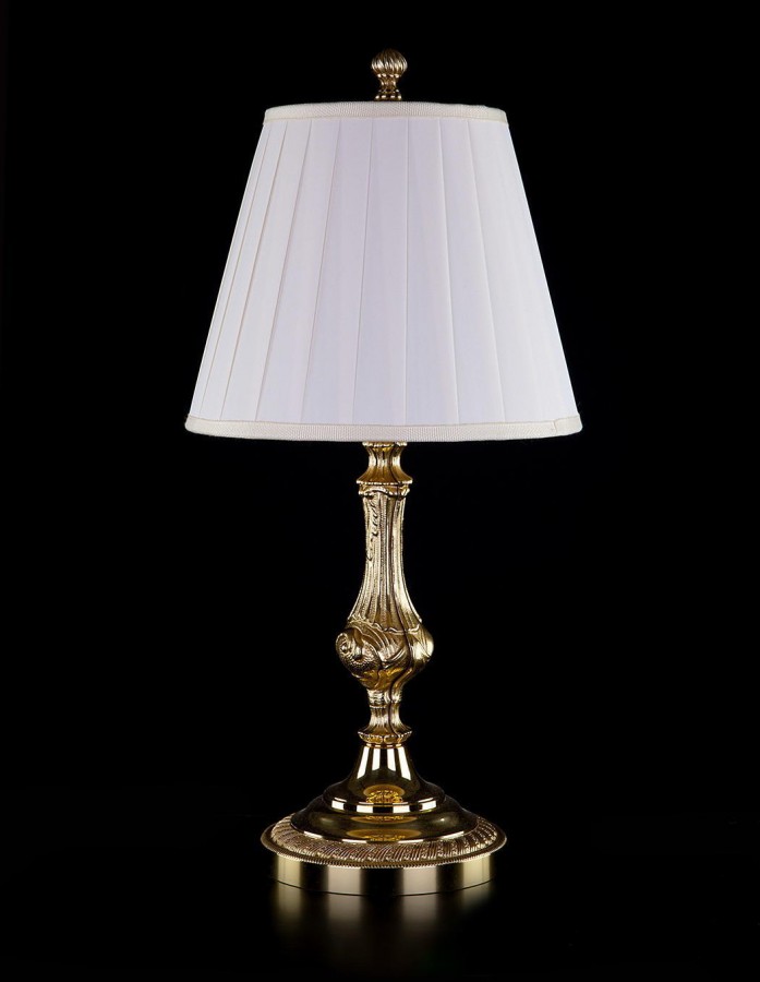 Stolní lampa mosazná S319