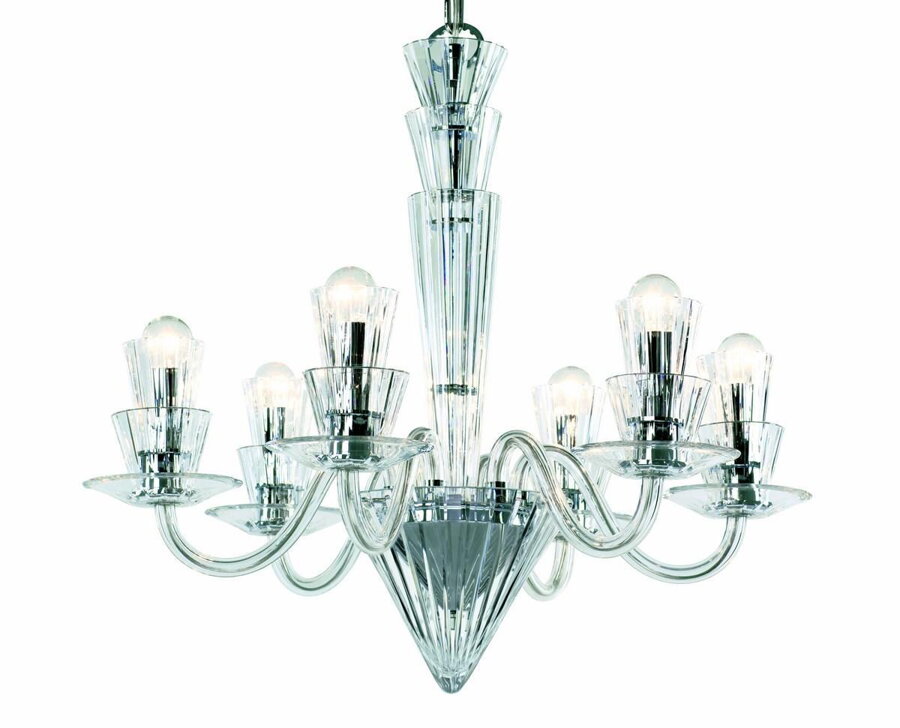 Modern chandelier Humprecht 6