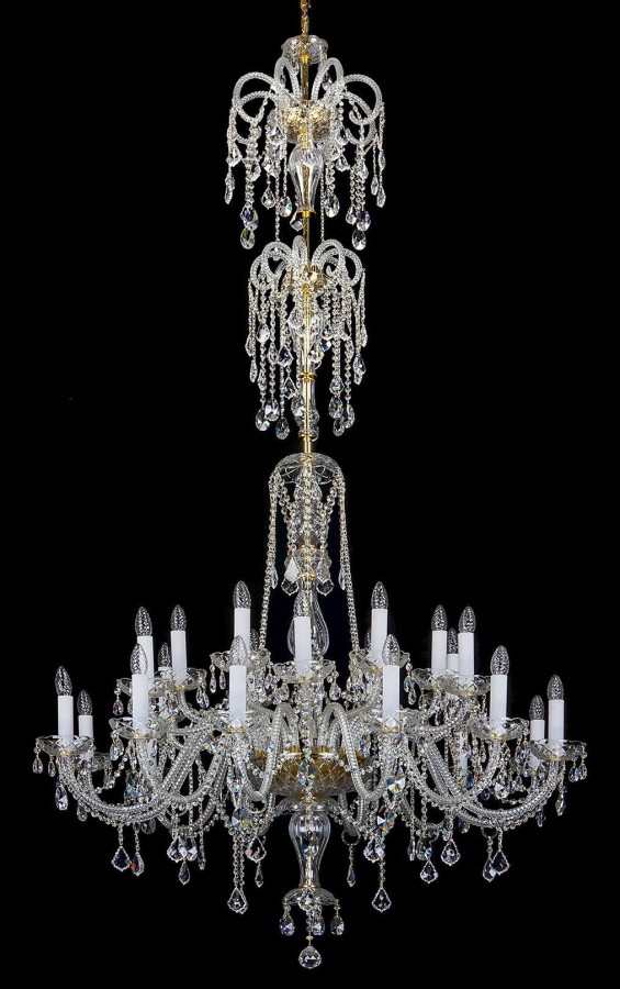 Big crystal chandelier L001CLN