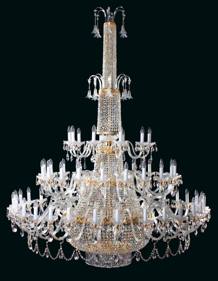 Chandelier crystal large EL74460+2002