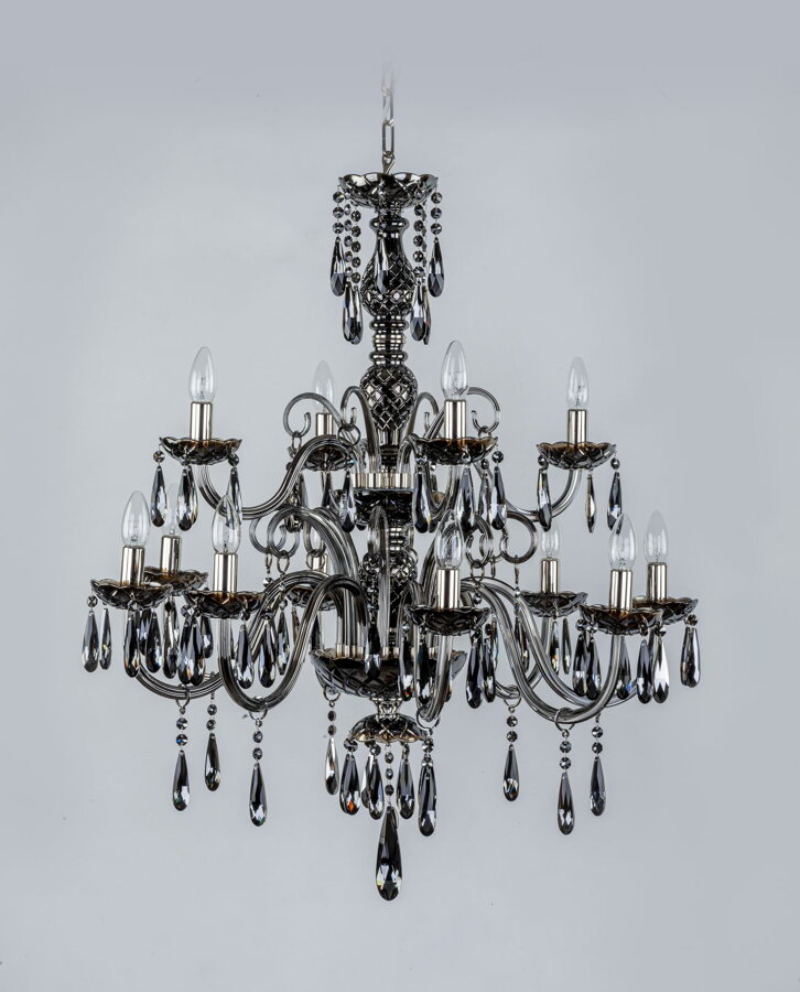 Chandelier crystal black ATCH8+4A