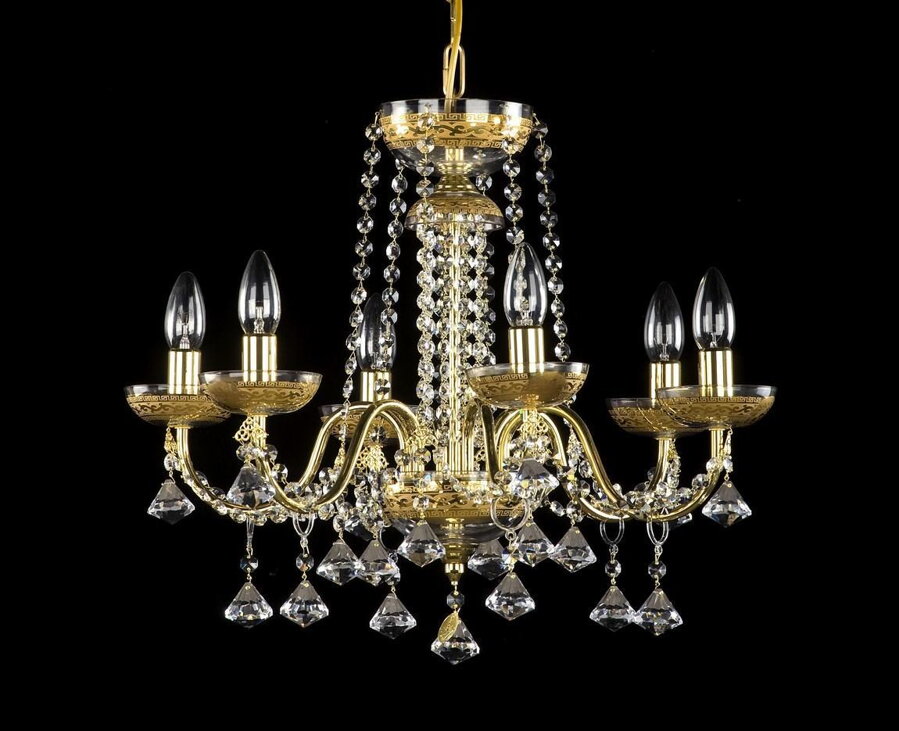 Chandelier with metal arms AL103