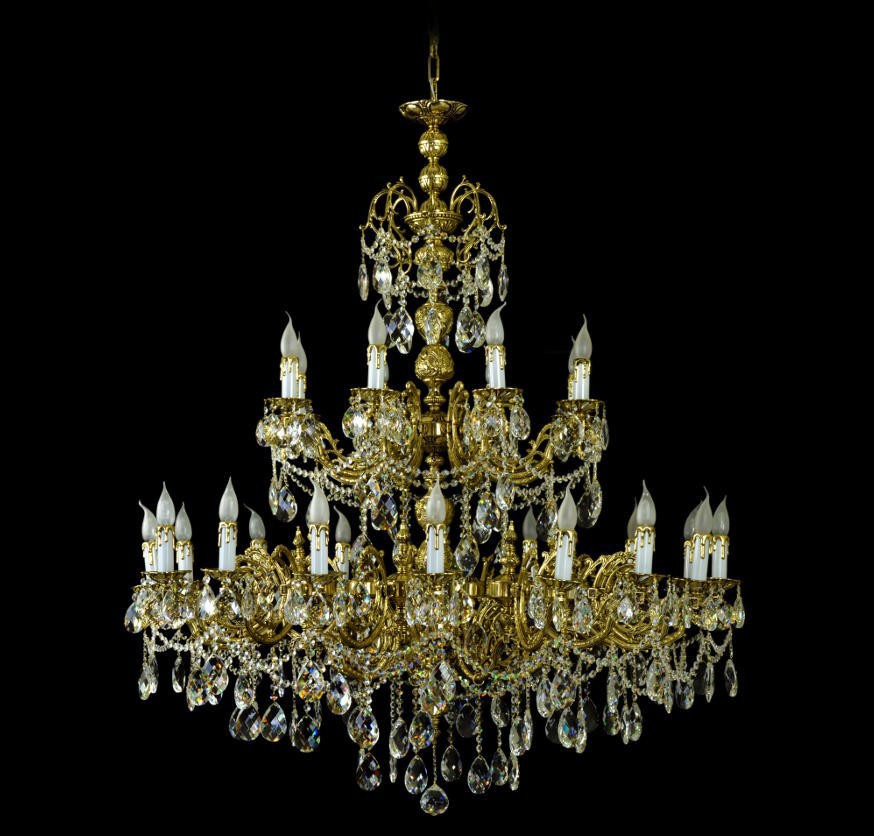 Chandelier brass large AL220