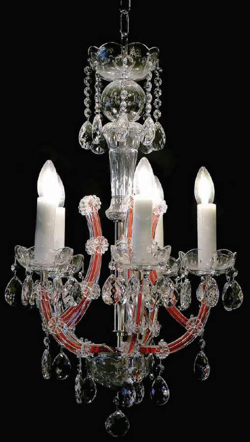 Chandelier Maria Theresa BXL10932R205red