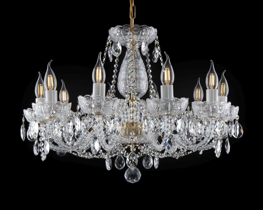 Cut glass crystal chandelier EL6921001