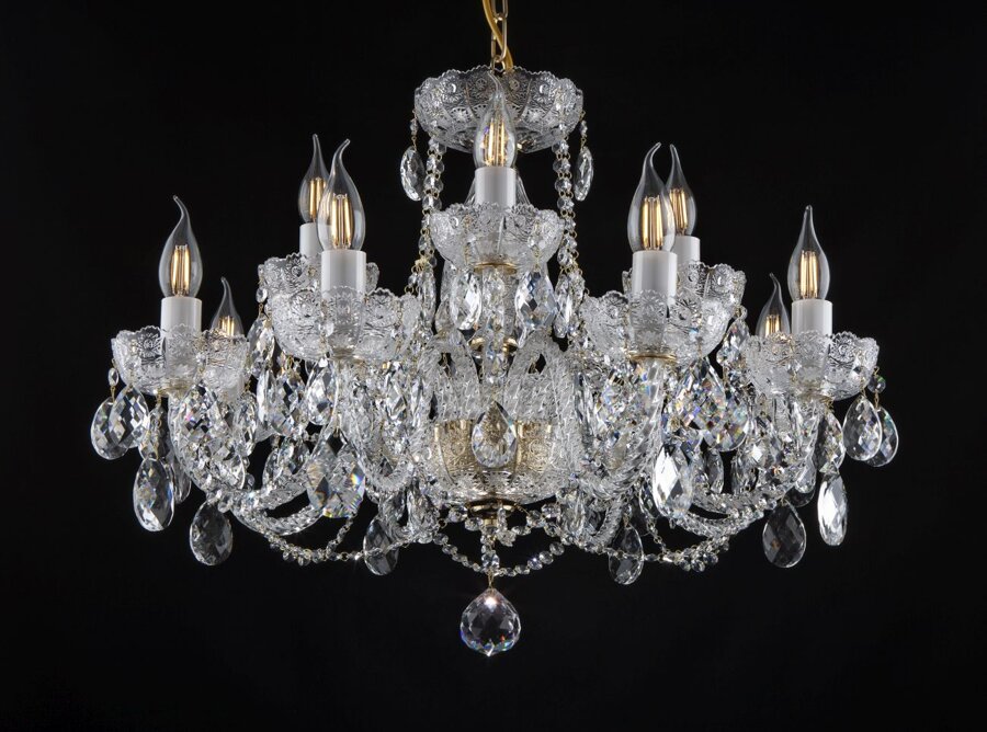 Cut glass crystal chandelier EL6928+401