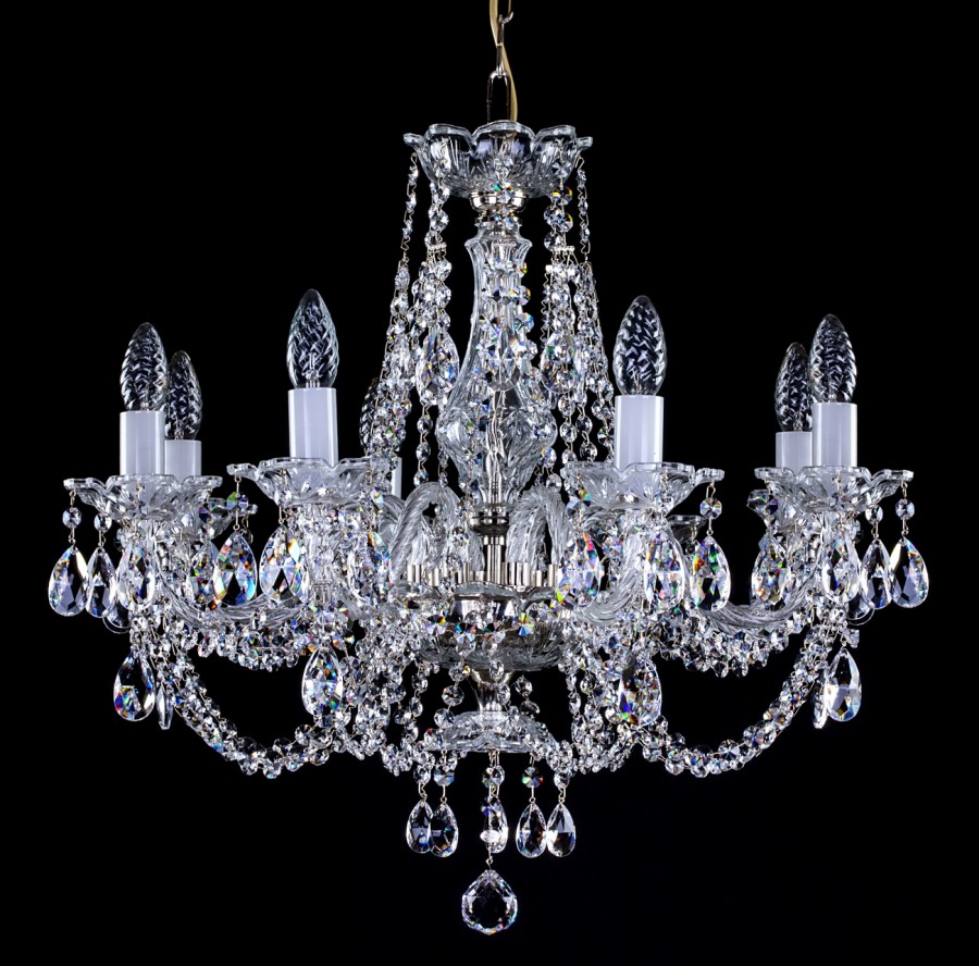 Cut glass crystal chandelier L019CE