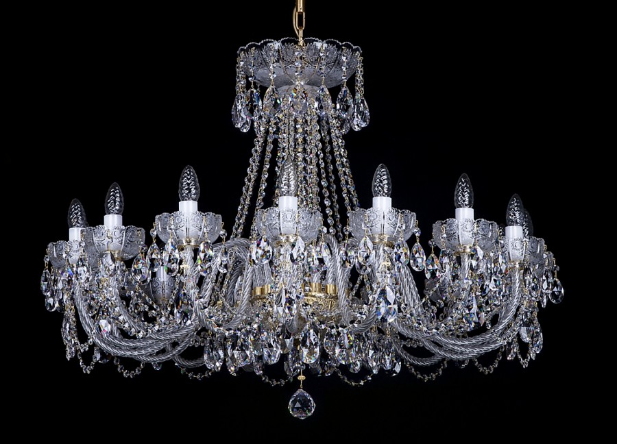 Cut crystal luxury chandelier L033CLN