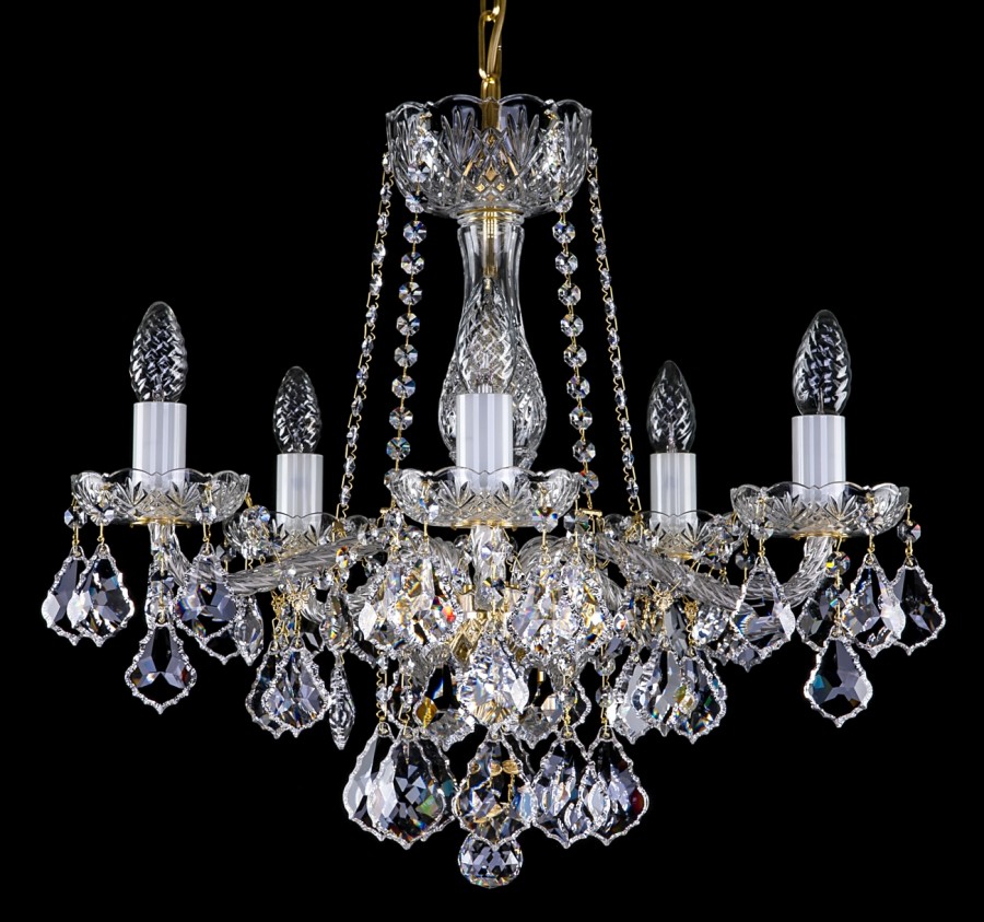 Cut glass crystal chandelier L16045CLN