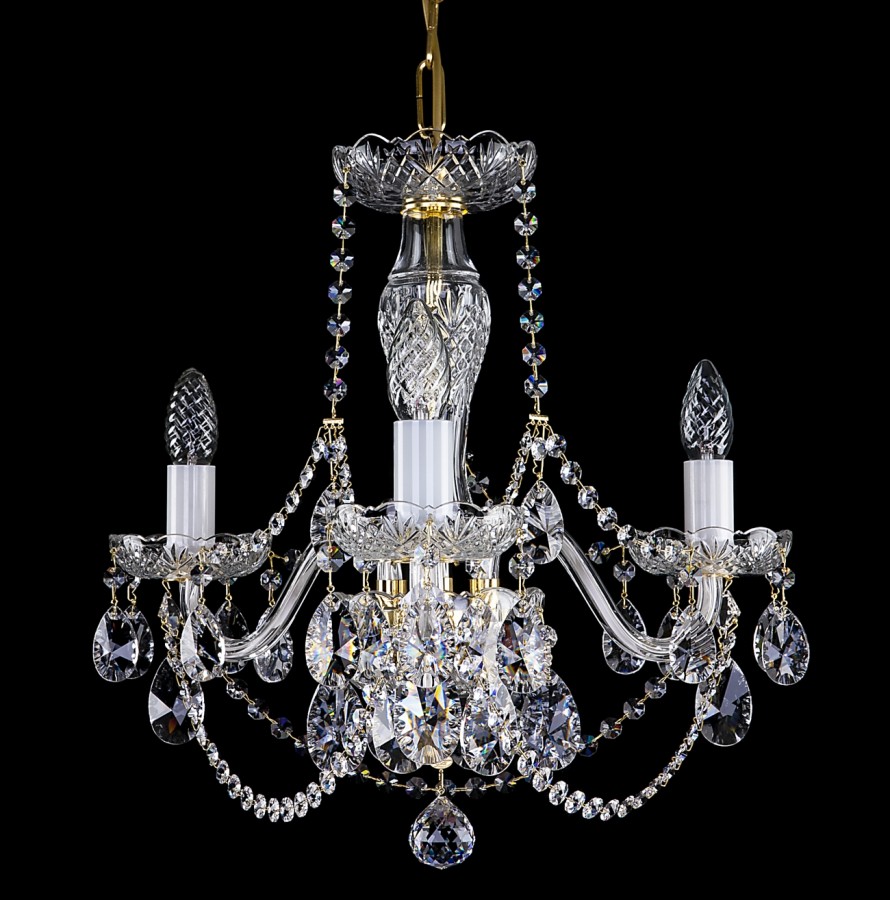 Cut glass crystal chandelier L16050CE
