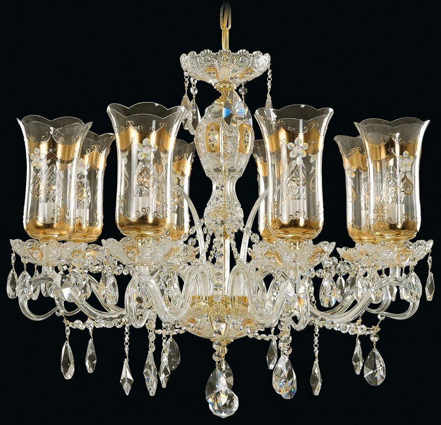 Cut glass crystal chandelier EL687802T