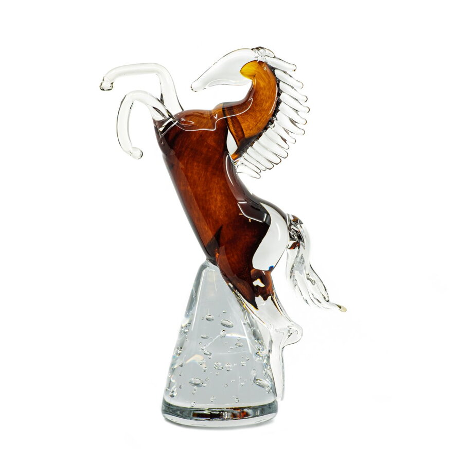 Glass figurine - horse  JA/KUP/HN