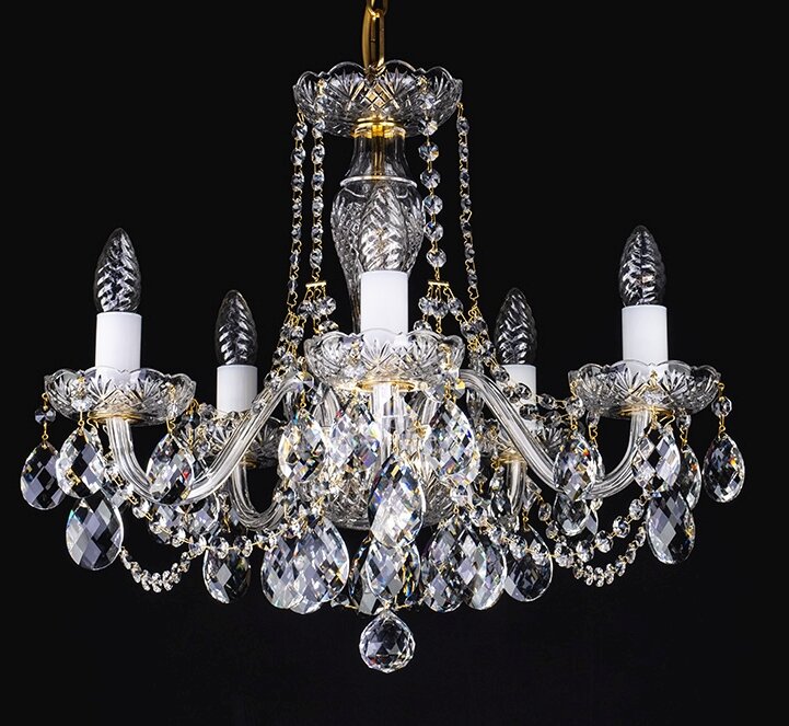Cut glass crystal chandelier L16051CLN