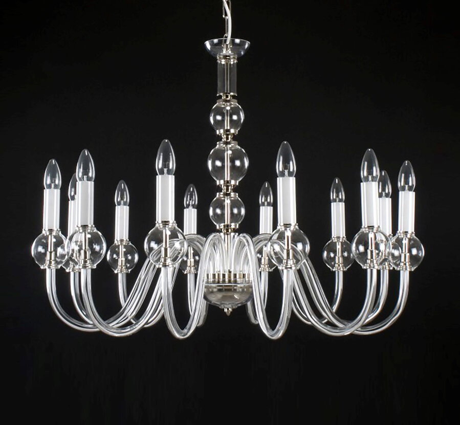 Clear Glass Chandelier EL4301200