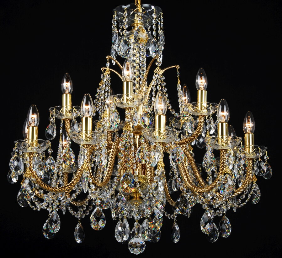 Lustr křišťálový LLCH15-COATED-CRYSTAL-D 
