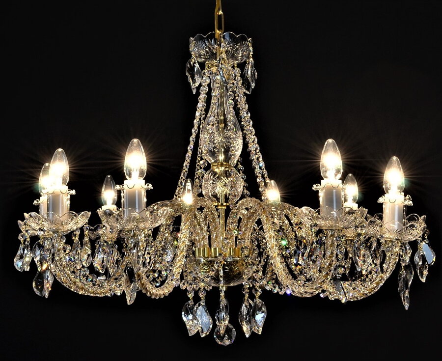 Cut glass crystal chandelier LW142102100G