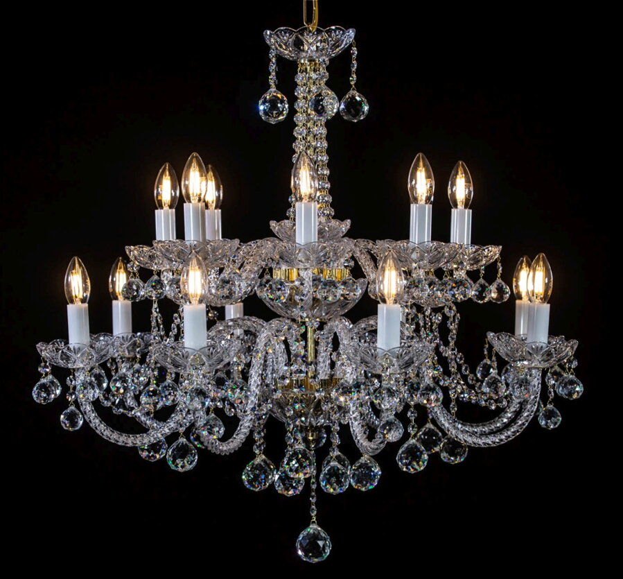 Chandelier crystal EL1228+807PB