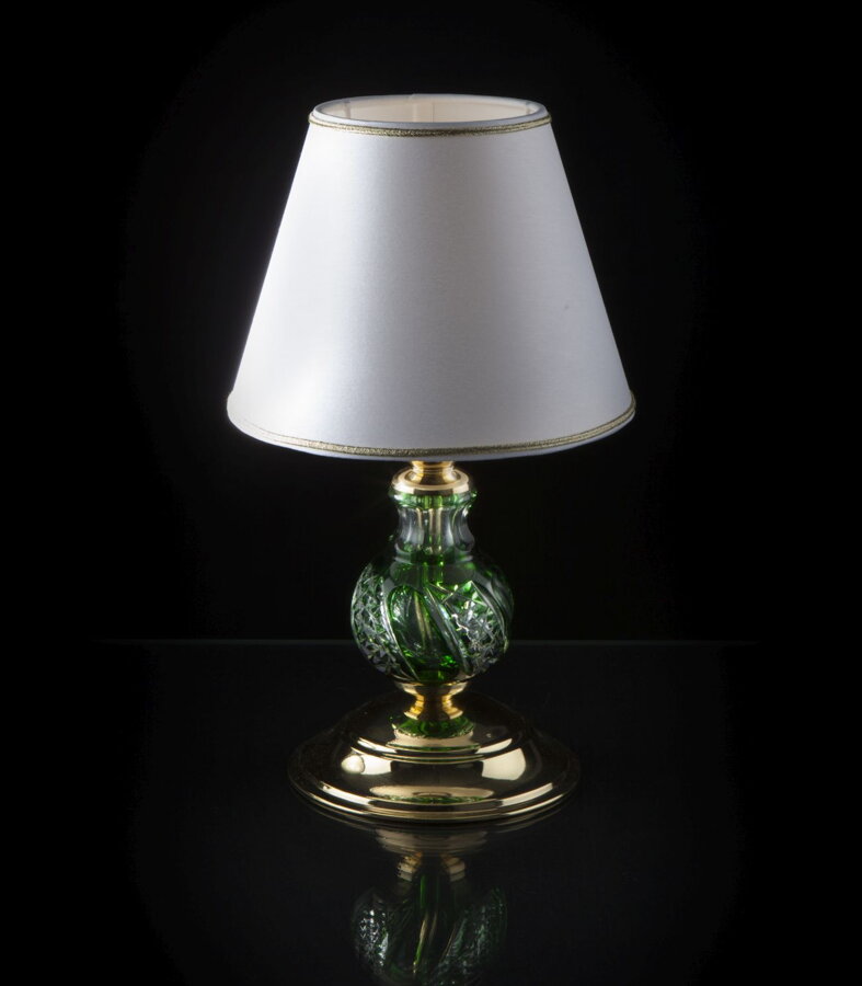 Stolní lampa zelená ES624115