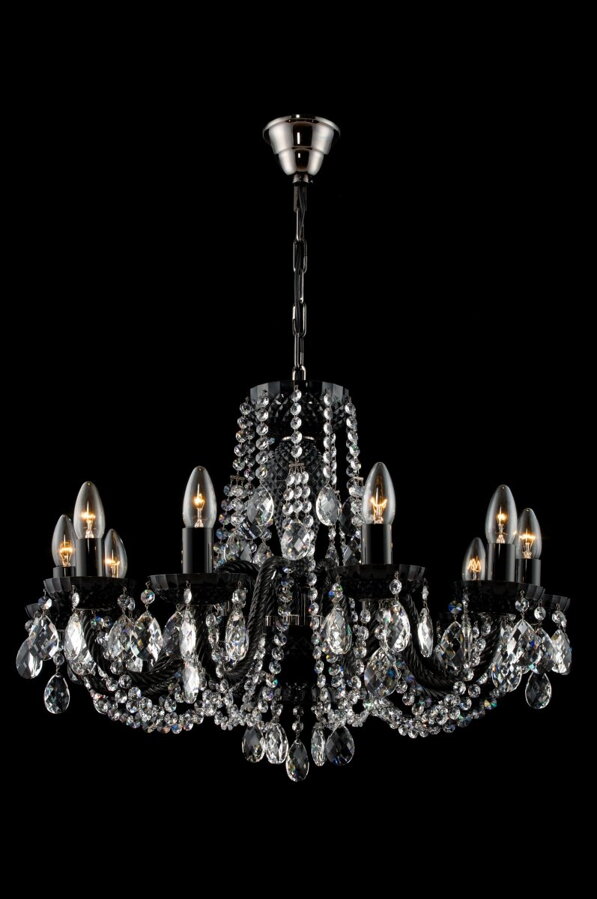 Chandelier crystal black TX852084010