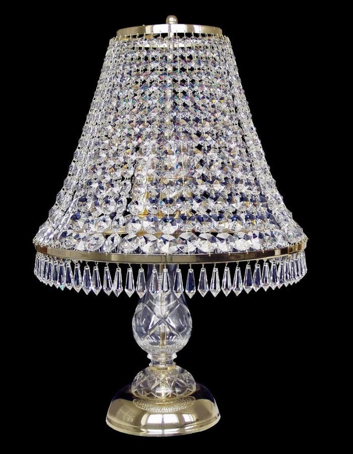 Lámpara de mesa de cristal TX200200003